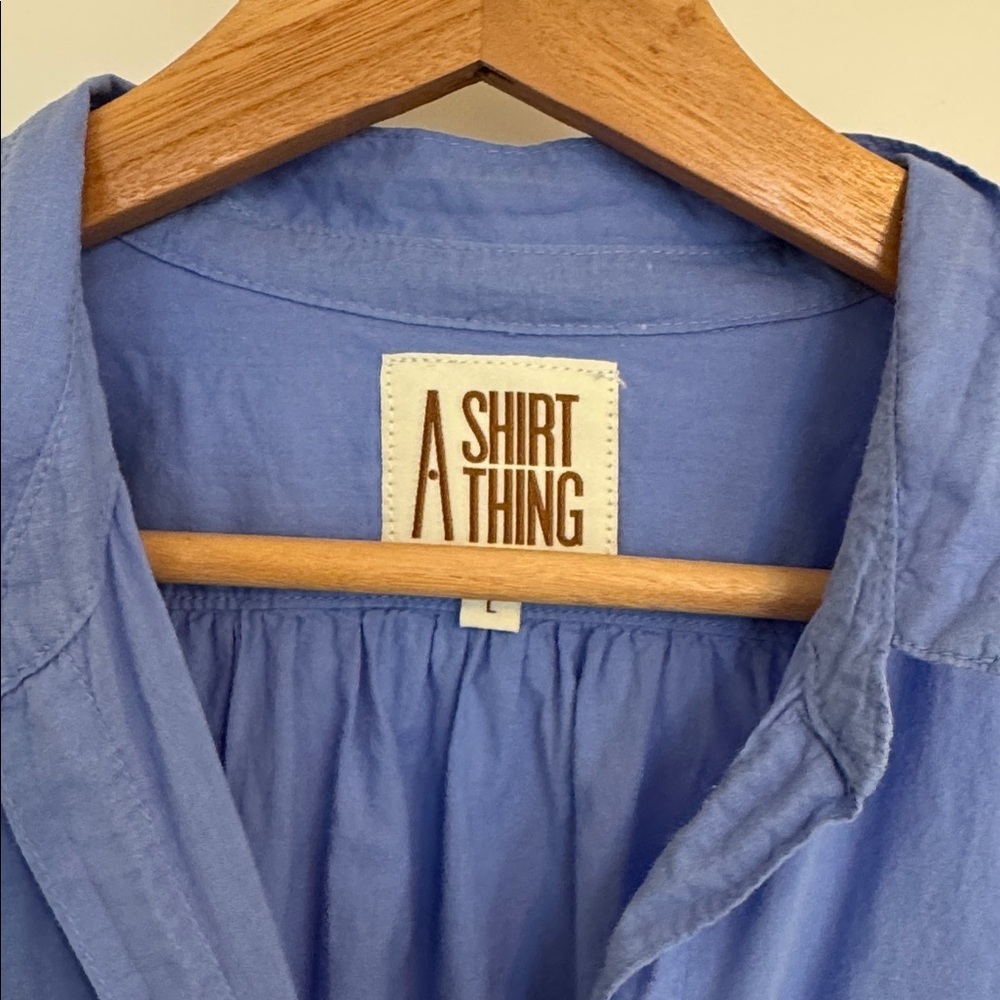 A Shirt Thing - Flora Cabo blouse Sz L - Picture 6 of 13